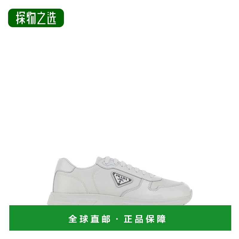 香港直邮Prada 普拉达 男士 標誌牌低筒運動鞋 2EE443FG0003LF5