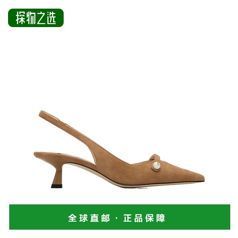 香港直邮Jimmy Choo Amita 45 高跟鞋 AMITA45TOFFEE