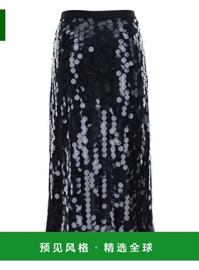 付款1h内可退 香港直邮Semicouture 女士 黑色半身裙 S5WQ24Y690