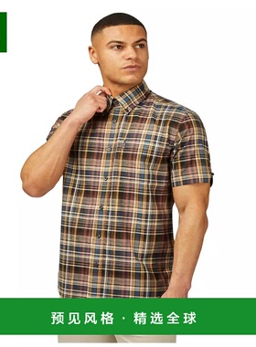 1h可退 【美国直邮】Ben Sherman男士衬衫短袖直筒型 时尚舒适百