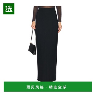 1h可退 香港直邮COMMANDO 女士 Column 黄油色奢华长款半身裙 SL1