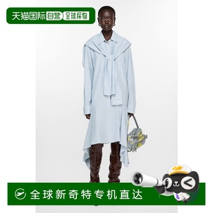 欧洲直邮ACNE 2025新品 层叠效果连衣裙长袖