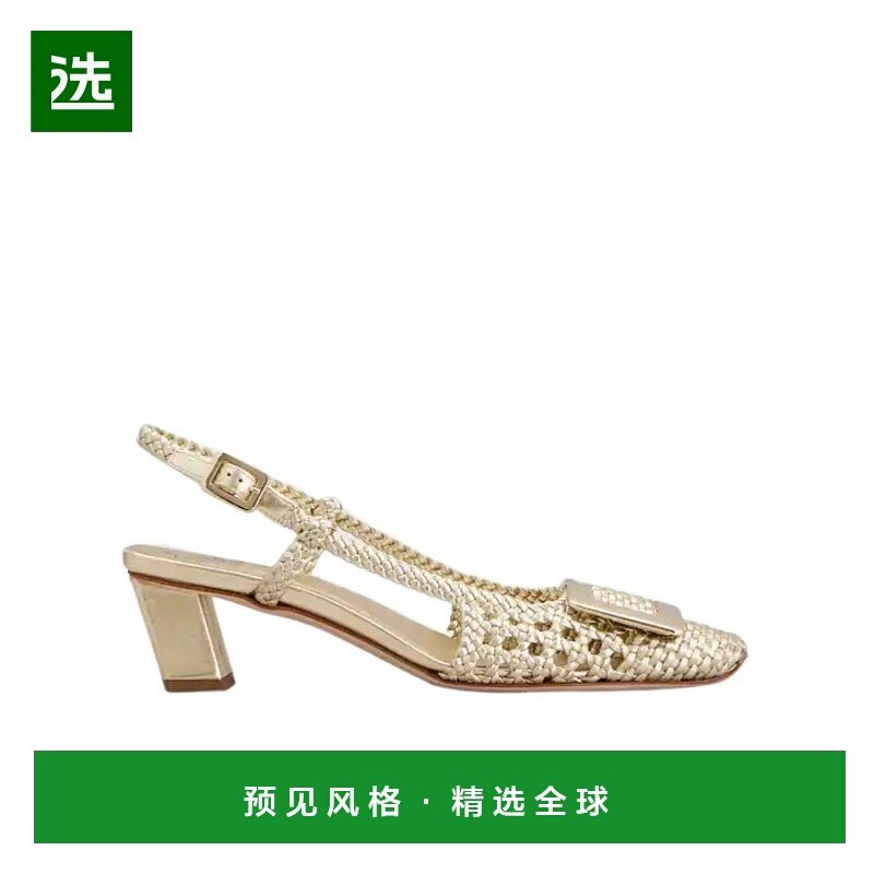 香港直邮Roger Vivier Belle Vivier 露跟高跟凉鞋 RVW00643130UN