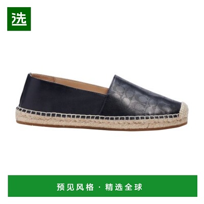 欧洲直邮Coach蔻驰 Carley 真皮草编鞋