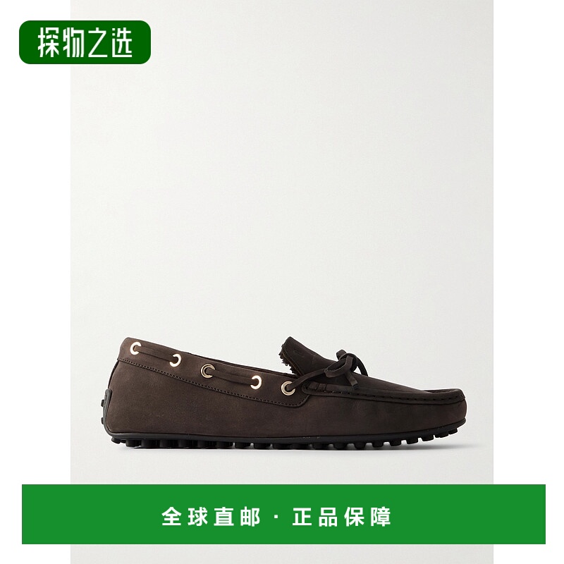 香港直邮TOD'S 托德斯 女士 皮毛内里绒面革船鞋 XXW10L0JR20UFQ9