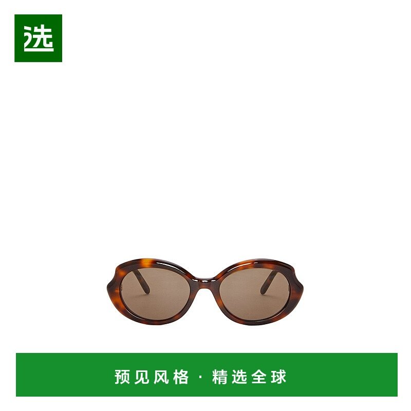 香港直邮Loewe 迷你椭圆形太阳镜 G735SUNX12