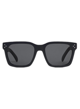 欧洲直邮CELINE/赛琳 23年新款 45系列 男士烟灰色镜片黑色醋酸酯