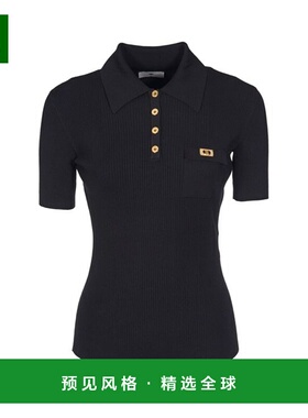 香港直邮ELISABETTA FRANCHI 女士POLO衫 MK63B51E2110BLACK