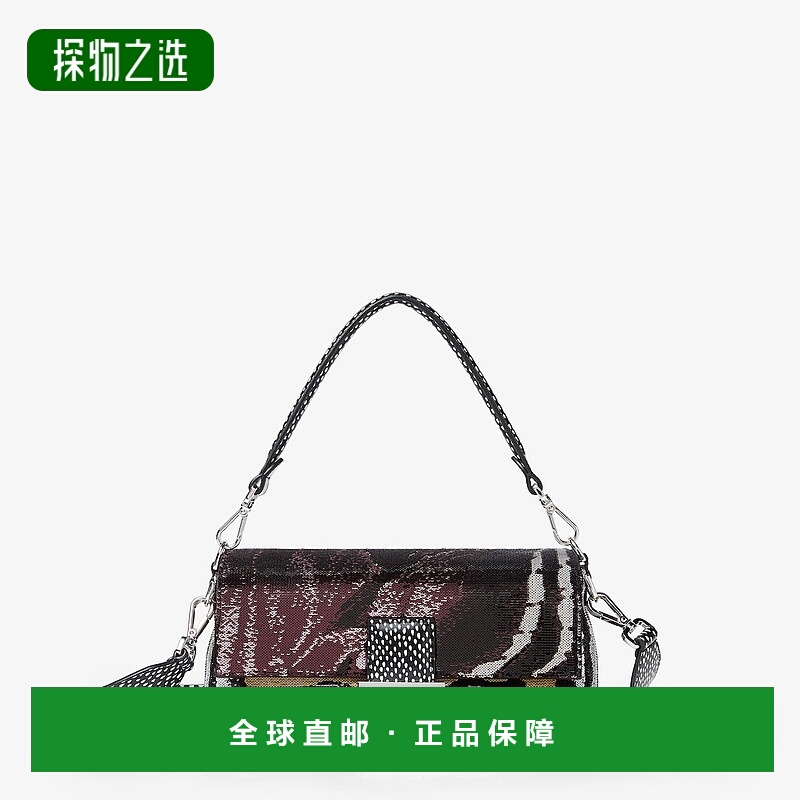 1h可退 欧洲直邮FENDI (2025新品) Baguette®-Sac en sequins mul