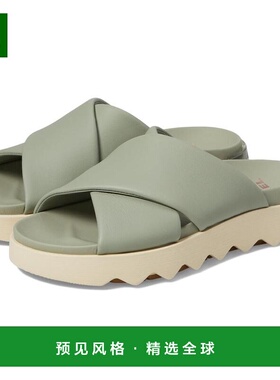 1h可退 【美国直邮】SOREL Viibe Crisscross Slide 运动拖鞋 真