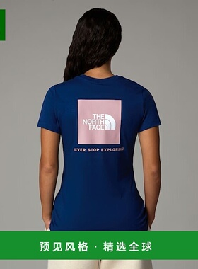 欧洲直邮北面Redbox 女式T恤TheNorthFace新款