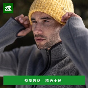 欧洲直邮Helly Hansen 男女通用沙黄色腈纶舒适无檐小便帽帽子