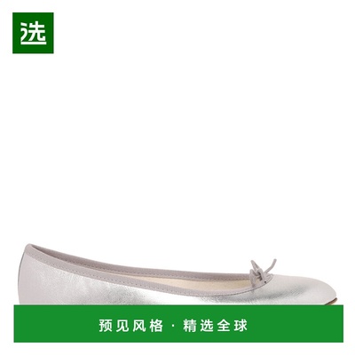 1h可退 香港直邮Repetto 丽派朵 女士 CALF AND ARGENT 棉平底鞋
