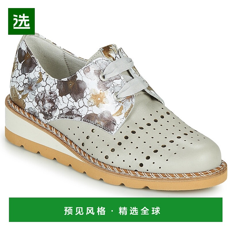 欧洲直邮Dorking 女士 德比鞋 TETRIS