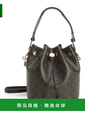 1h可退 香港直邮TORY BURCH 女士斜挎包 168805200 CO 棕色 T Mon