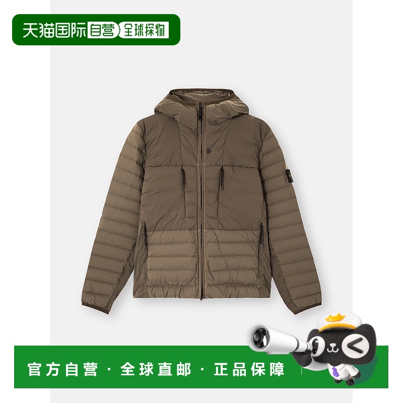 欧洲直邮STONE ISLAND (2025新品) 4100020 无缝隧道尼龙羽绒服-T