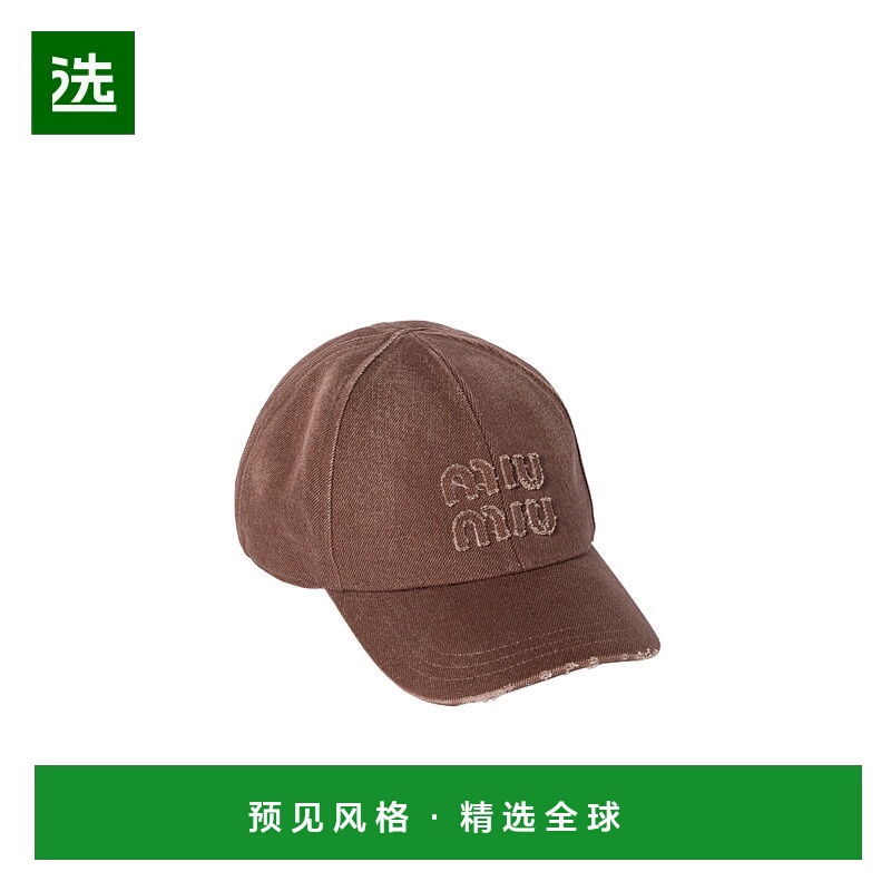 香港直邮Miu Miu 牛仔棒球帽 5HC2742CWN帽子