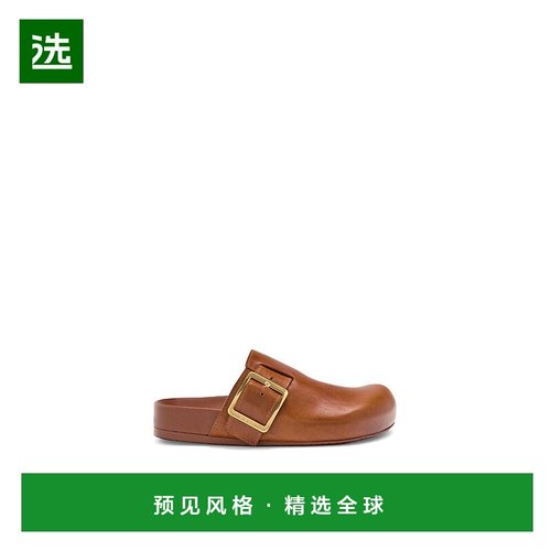 香港直邮Loewe Ease圆头穆勒鞋单鞋一脚蹬拖鞋 LLSS465X03
