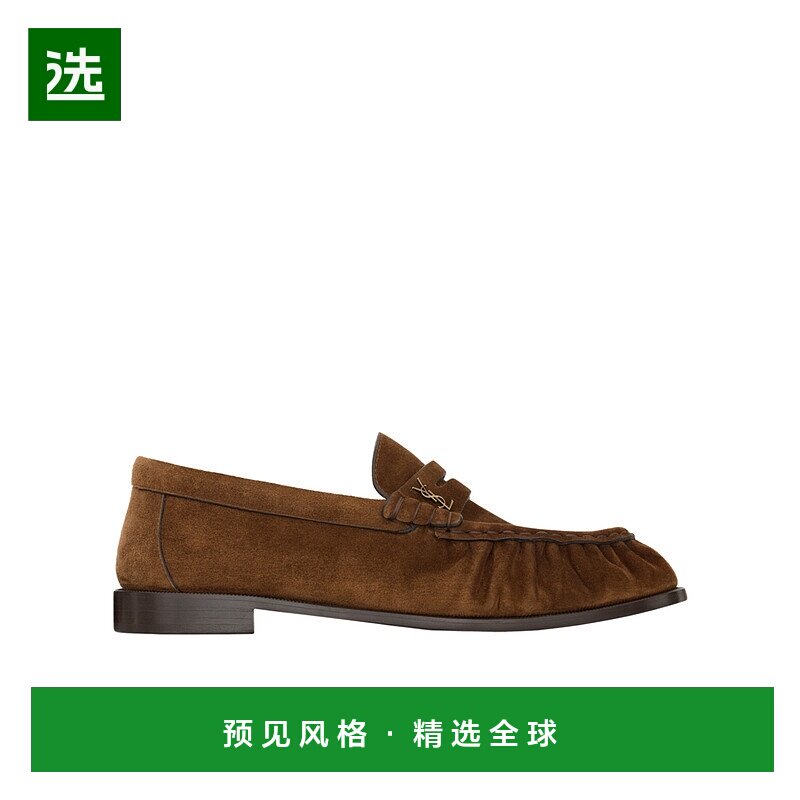 1h可退 香港直邮Saint Laurent 圆头乐福鞋 81890827DTT