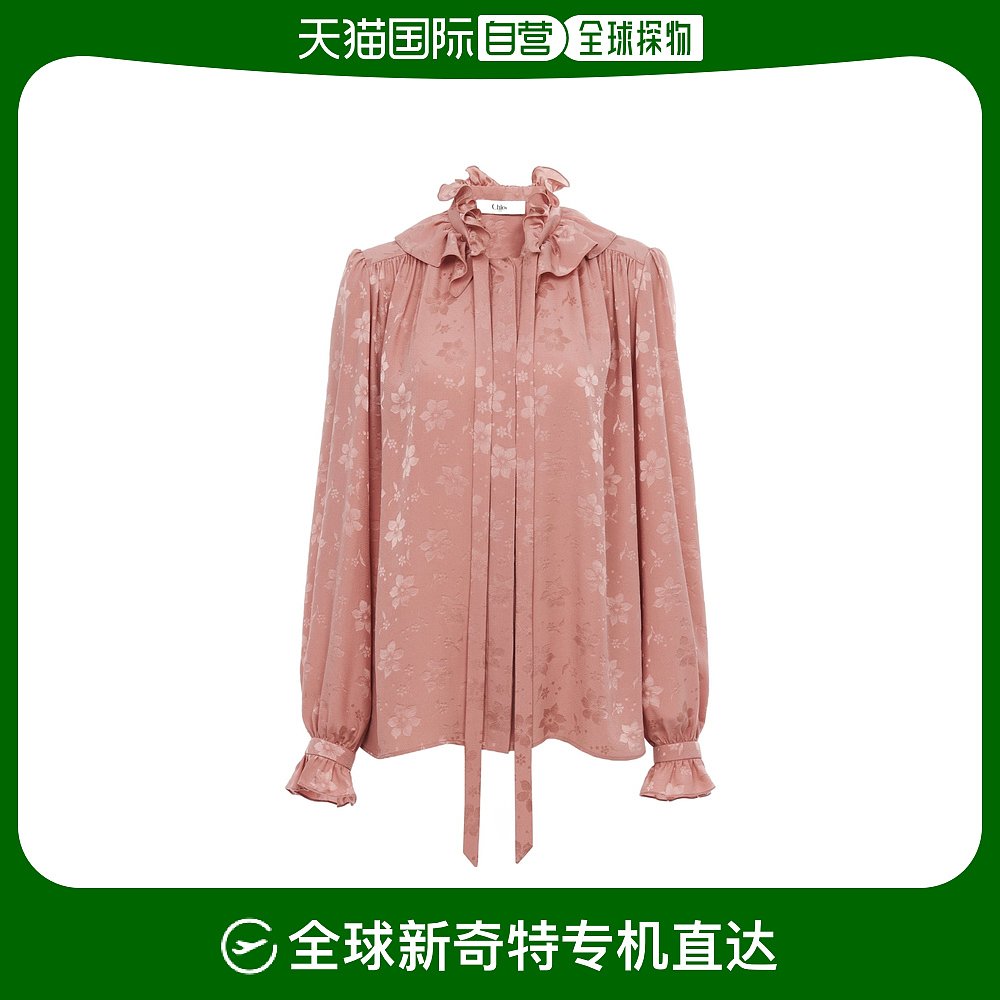 香港直邮Chloe 长袖衬衫 CH25SHT10300