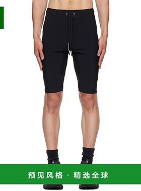 1h可退 香港直邮On 男士 黑色 Race Tights Half 短裤 1ME1026055