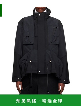 香港直邮Sacai Suiting Bonding x Grosgrain 夹克 2508026羊毛