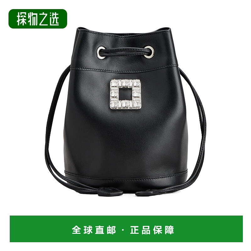 香港直邮Roger Vivier Très Vivier抽绳水桶单肩包 RBWANME0100X