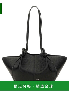 香港直邮YUZEFI 女士单肩包 YUZCOHBMOL034BLACK CO 黑色 双手柄