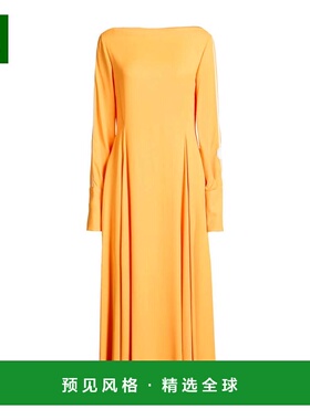1h可退 香港直邮Iceberg 冰山 女士 中长连衣裙 orange橙色 舒适