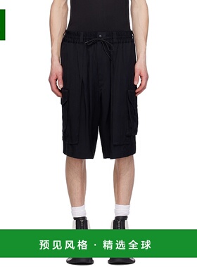 1h可退 香港直邮Y-3 男士 黑色短裤 JD1482 black黑色 舒适时尚