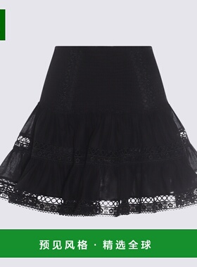 1h可退 香港直邮Charo Ruiz Ibiza 女士 CharoRuiz 黑色半身裙 25