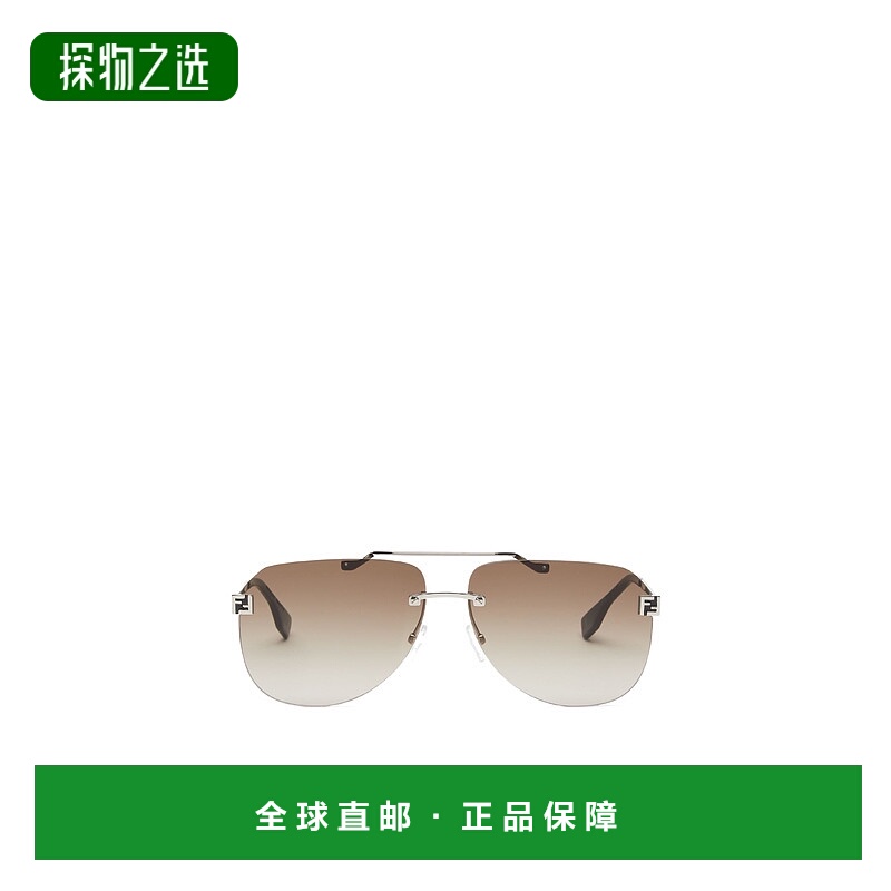 香港直邮Fendi 几何太阳镜 FOL553V1T