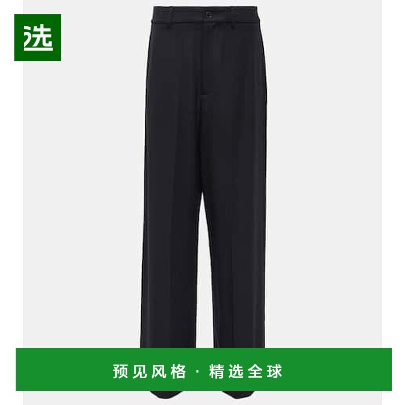 香港直邮NILI LOTAN 女士 Johan 初剪羊毛阔腿裤