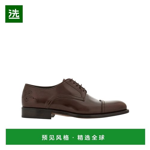 香港直邮Salvatore Ferragamo 带鞋头的德比鞋 027975菲拉格慕