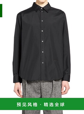 香港直邮LOEWE 男士衬衫 H526Y05XAT1100 SS2026 黑色 长袖衬衫