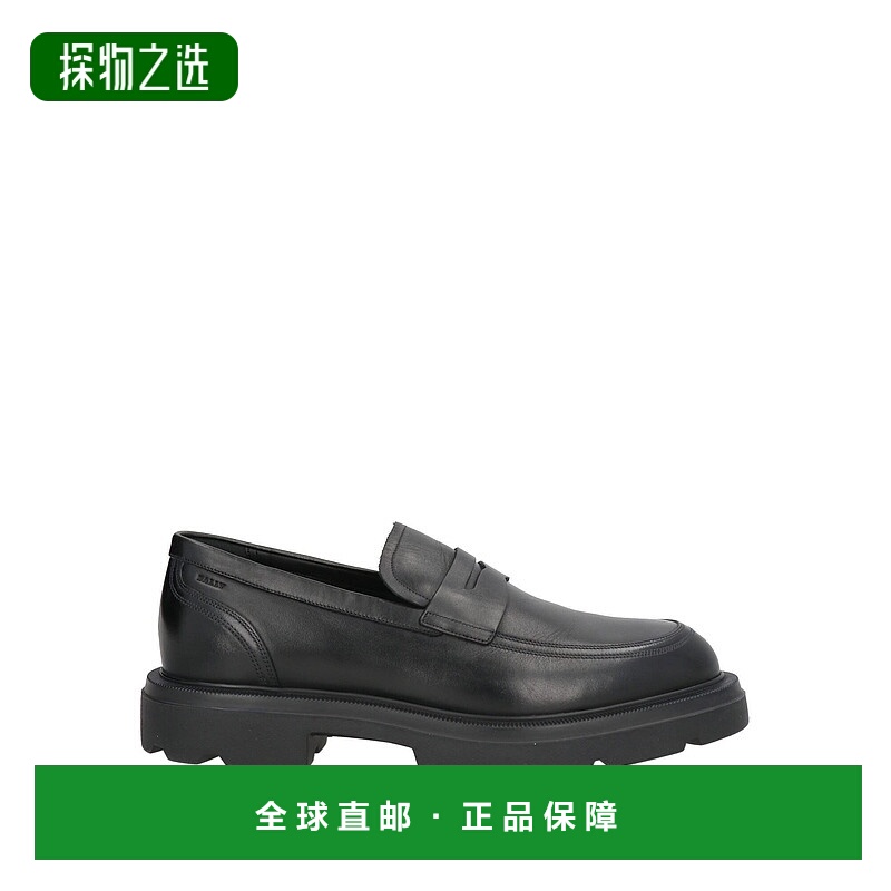香港直邮Bally 巴利 男士 乐福鞋 black黑色 舒适时尚