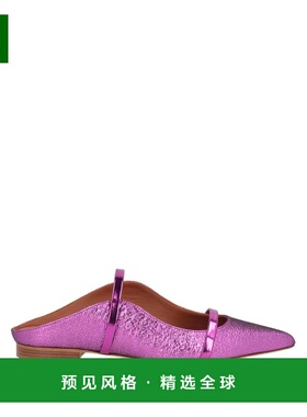 1h可退 香港直邮Malone Souliers 女士 Mules 木屐 purple紫色 舒