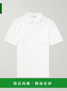 1h可退 香港直邮Sunspel 男士 棉质凸纹布Polo衫 MPOL1028whaa