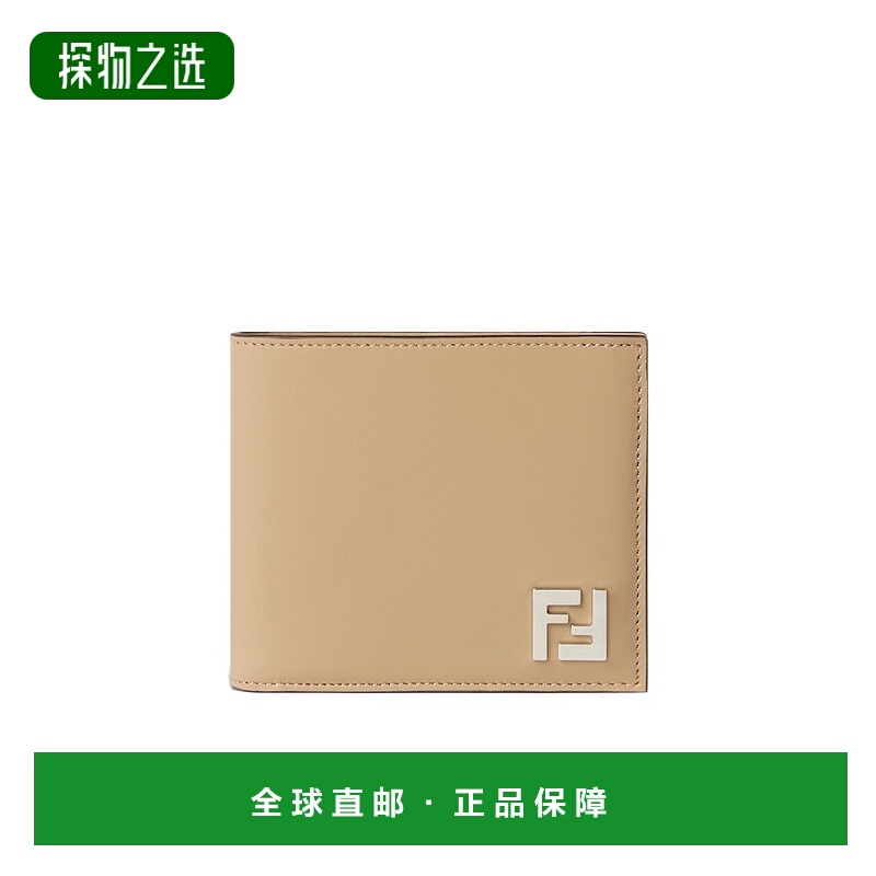 香港直邮Fendi FF Squared双折钱包 7M0356AV86