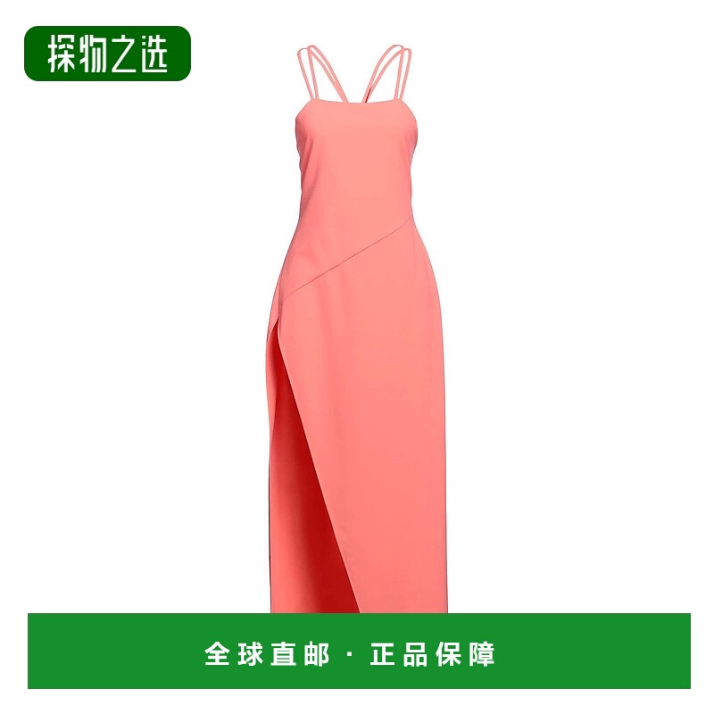 香港直邮The Attico 女士 长款连衣裙 pink粉色 舒适时尚