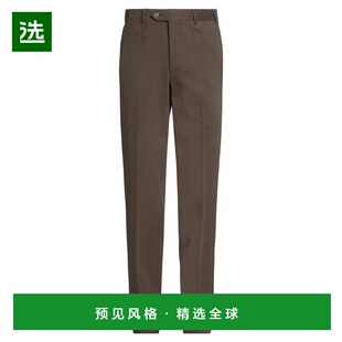 1h可退 香港直邮Corneliani 克莱利亚尼 男士 休闲长裤 brown棕色