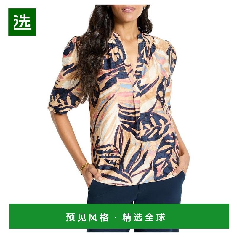 1h可退 【美国直邮】nic+zoe 女士 衬衫,女装/女士精品,衬衫,淘宝优惠券,粉丝福利购,淘宝优惠卷