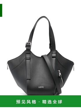 香港直邮LOEWE 女士手提包 A538HHBX071100 SS2026 黑色托特包