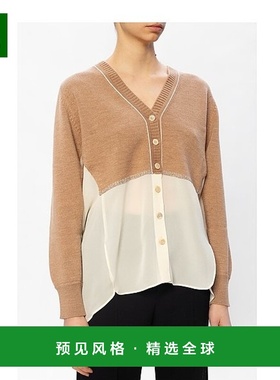 香港直邮Chloe V领开衫 C21SMC04610