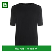 MTS90311 1h可退 black黑色 男士 黑色棉质T恤 香港直邮Thom Krom