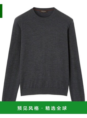 香港直邮Loro Piana Sottile 圆领毛衣 FAO2836长袖男装