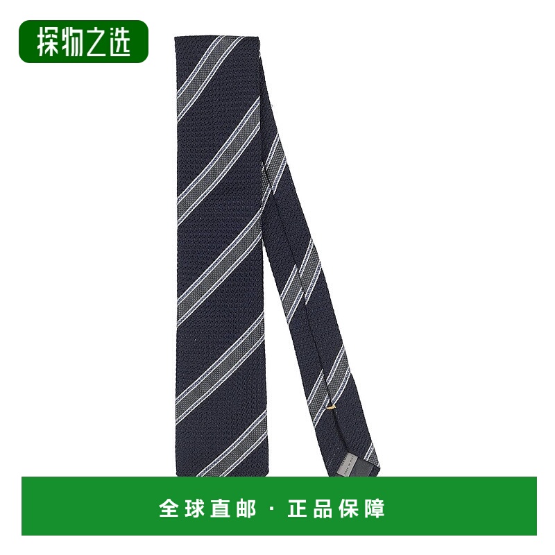 香港直邮Canali 康钠丽 男士 蝴蝶结领带 blue蓝色 舒适时尚