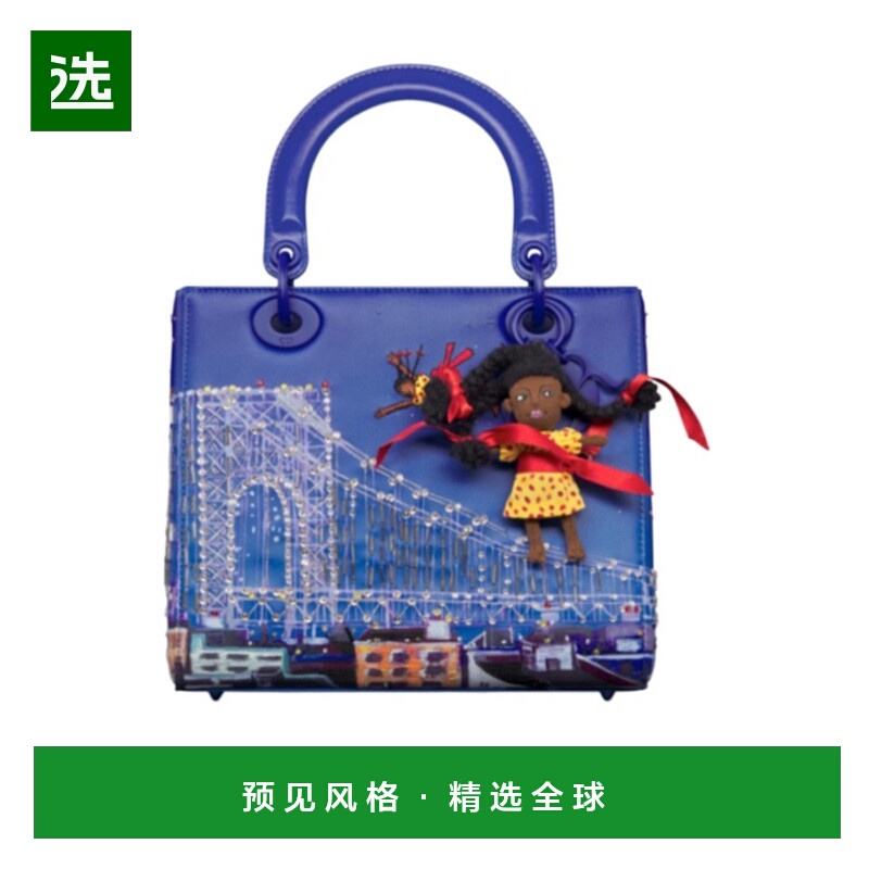 香港直邮Dior 中号Lady Dior手提包 M0565IQCHX