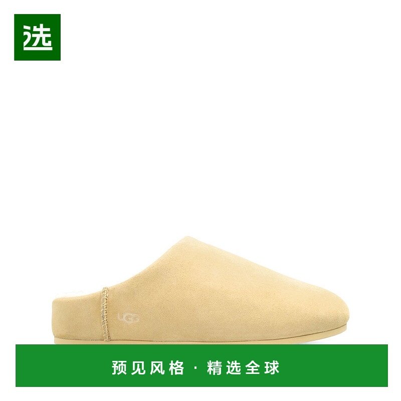 1h可退 香港直邮Ugg 女士 UGG Elea 一腳蹬拖鞋 1171390 beige米