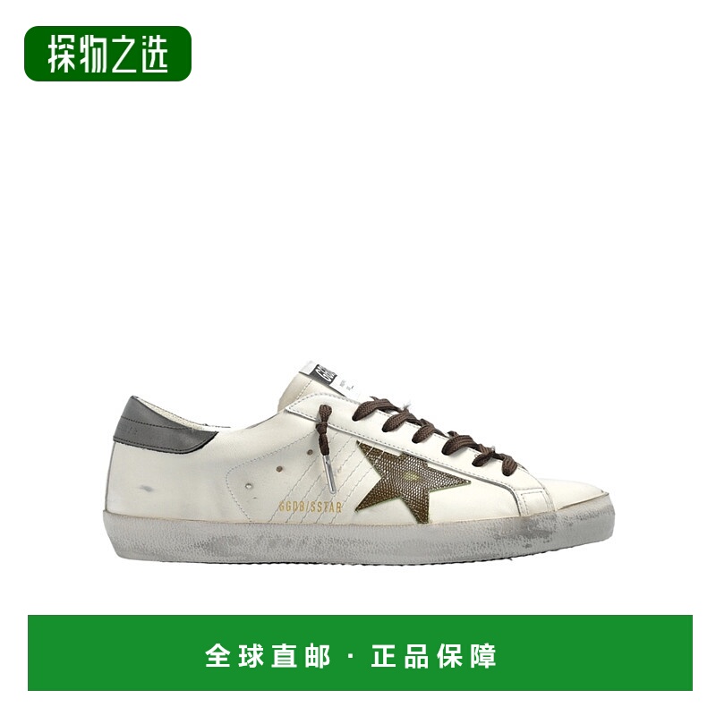 香港直邮Golden Goose Deluxe Brand 系带低帮休闲鞋 GMF00101.F0